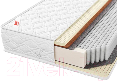 Матрас МДК Premium Lux Latex Plus SLT8 (90x200) - фото