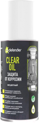 Средство от коррозии Defender Auto Clear Oil в аэрозольной упаковке / 10011 - фото
