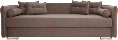 Тахта KRONES Эллада 2 New (велюр кофейно-коричневый) - фото