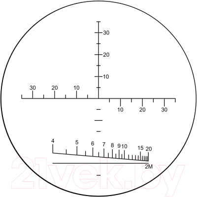 Бинокль Veber Omega БПЦс 7x50 WP / 30573
