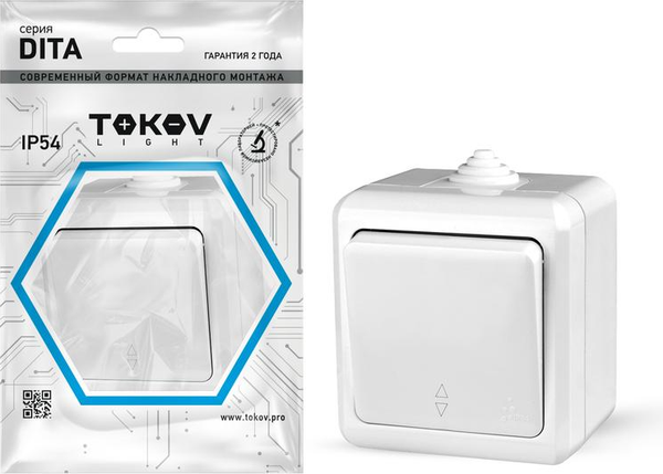 Выключатель Tokov Electric TKL-DT-P1-C01-IP54