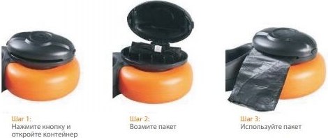 Диспенсер пакетов для выгула собак Fida Для отходов собак / 66290