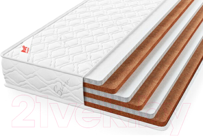Матрас МДК Hard First SLT8 (120x190) - фото