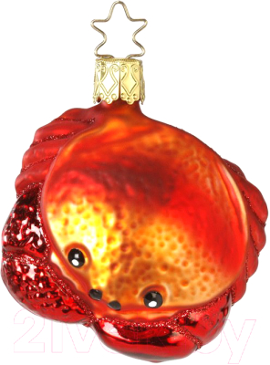 Елочная игрушка Inge's Christmas Miracle Of The Sea. Морской краб / 10046S014 - фото