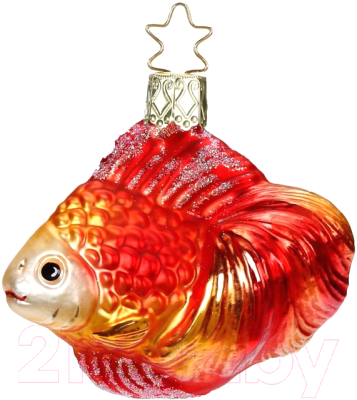 Елочная игрушка Inge's Christmas Miracle Of The Sea. Декоративная рыбка / 10141S018 - фото