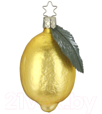 Елочная игрушка Inge's Christmas Fresh From The Market. Лимон / 10130S023 - фото