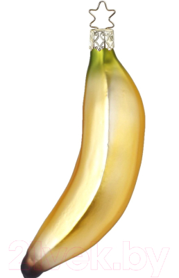 Елочная игрушка Inge's Christmas Fresh From The Market. Банан / 10206S019 - фото