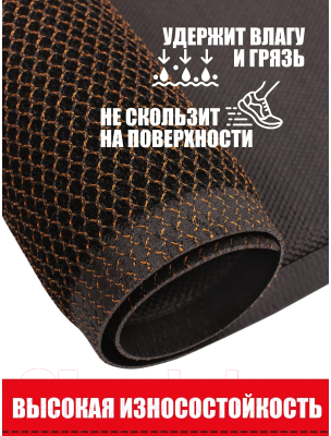 Коврик грязезащитный ComeForte Mesh Mat 60x90