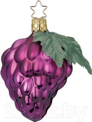 Елочная игрушка Inge's Christmas Fresh From The Market. Виноград / 10079S018 - фото