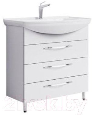 Тумба под умывальник Aqwella Allegro 85 / Agr.01.08/3 - фото