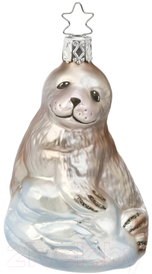 Елочная игрушка Inge's Christmas Animals Around The World. Морской котик / 10089S015 - фото