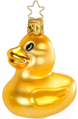 Елочная игрушка Inge's Christmas Baby's First Christmas. Утенок / 10018S014 - фото