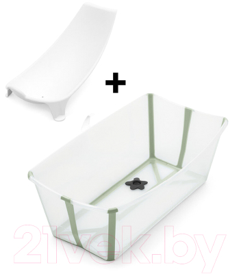 Ванночка детская Stokke Flexi Bath Bundle с горкой