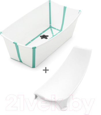 Ванночка детская Stokke Flexi Bath Bundle с горкой