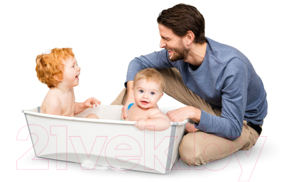 Ванночка детская Stokke Flexi Bath Макси Bundle с горкой