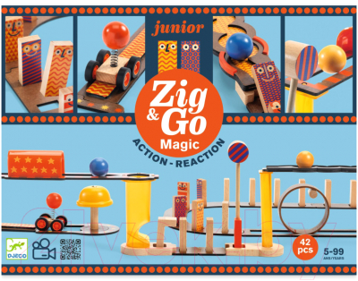 Конструктор Djeco Zig & Go 43 / DJ05649 - фото