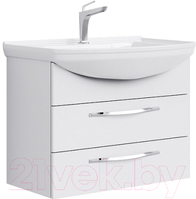 Тумба с умывальником Aqwella Allegro 75 / Agr.01.07/2 - фото