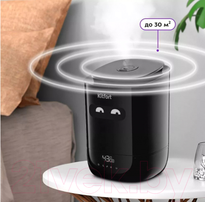 Ультразвуковой увлажнитель воздуха Kitfort KT-2877-1 (черный)