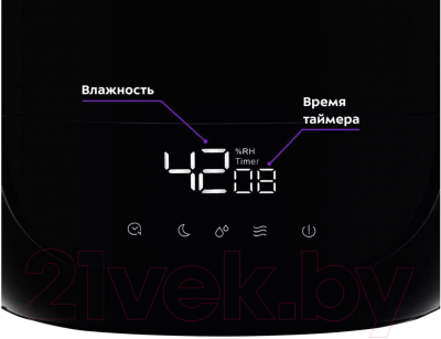 Ультразвуковой увлажнитель воздуха Kitfort KT-2877-1 (черный)