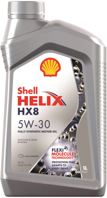 Моторное масло Shell Helix HX8 5W30 / 550052791 - фото