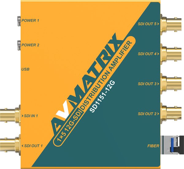 Сплиттер Avmatrix SD1151 12G-SDI 1x5 / 29997