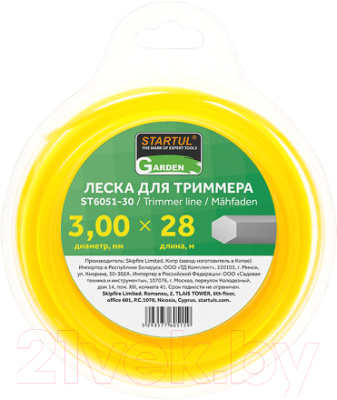 Леска для триммера Startul ST6051-30 - фото