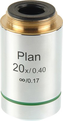 Объектив для микроскопа Микромед 20х/0.4 Plan беск/0.17 / 27856 - фото