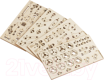 Конструктор Три совы Трактор с ковшом / ДКНС012