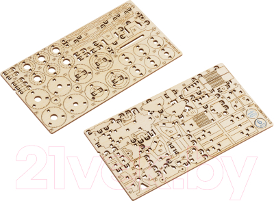 Конструктор Три совы Трактор с телегой / ДКНС013