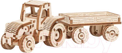 Конструктор Три совы Трактор с телегой / ДКНС013