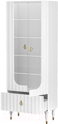 Шкаф с витриной Мебель-Неман Лоренсо МН-043-25