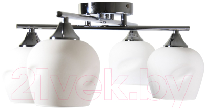 Люстра Элетех 21271-7/4 НПБ 01-4x60-126 Е27 / 1005405263 (хром)