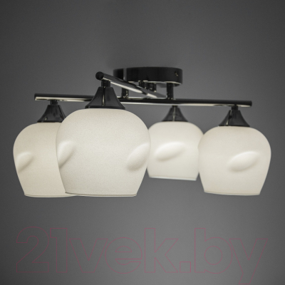 Люстра Элетех 21271-7/4 НПБ 01-4x60-126 Е27 / 1005405263 (хром)