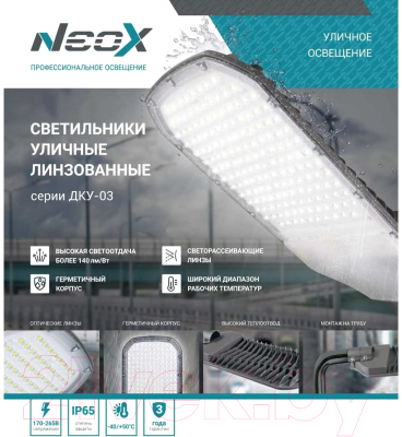 Светильник уличный Neox ДКУ-03 / 4690612042831