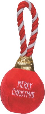 Игрушка для собак Beeztees Плюшевая Рождественский шар Джингл / 2400102 - фото