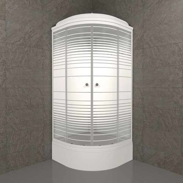 Душевая кабина Triton Стандарт В3 Полосы ДН4 90x90