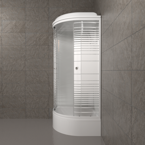 Душевая кабина Triton Стандарт В3 Полосы ДН4 90x90