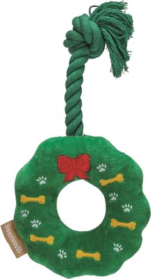Игрушка для собак Beeztees Плюшевая Рождественский венок / 2400103 - фото