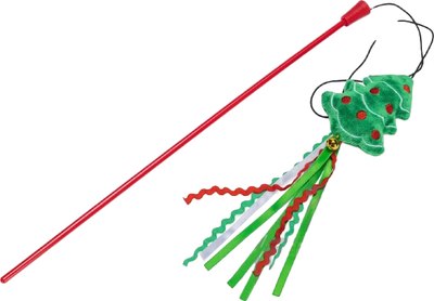 Игрушка для кошек Beeztees Плюшевая Рождественская ель / 2400113 - фото