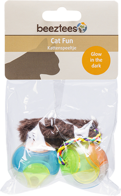 Игрушка для кошек Beeztees Светящийся шары / 425616 - фото