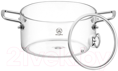 Кастрюля Elan Gallery Crystal Glass / 360161 