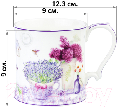 Кружка Elan Gallery Лаванда / 420139 