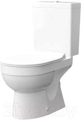 Унитаз напольный Керамин Бергамо Нова Slim МЛ 2-режим - фото