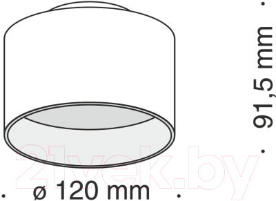 Точечный светильник Maytoni Planet C009CW-L16W