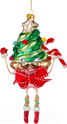 Елочная игрушка Erich Krause Decor Мистер Капкейк / 56258 - фото