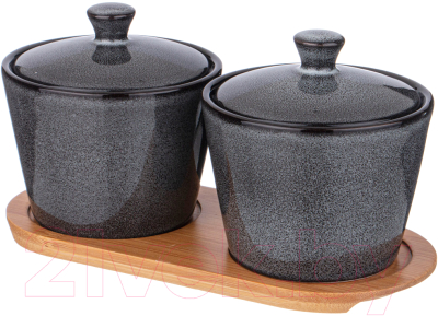 Набор емкостей для хранения Lefard Graphite 474-239