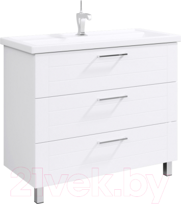 Тумба под умывальник Aqwella Манчестер 100 / MAN01103