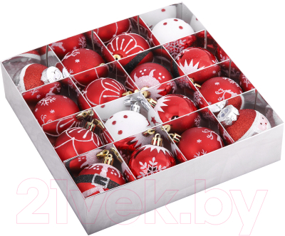 Набор шаров новогодних Золотая сказка Русская Зима / 591984