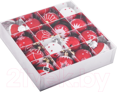 Набор шаров новогодних Золотая сказка Русская Зима / 591984