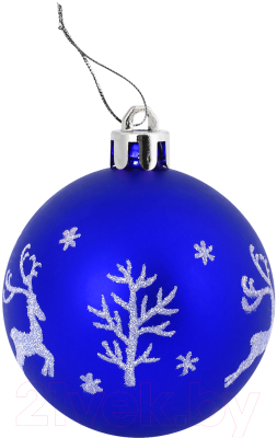 Набор шаров новогодних Золотая сказка Русская зима / 591985